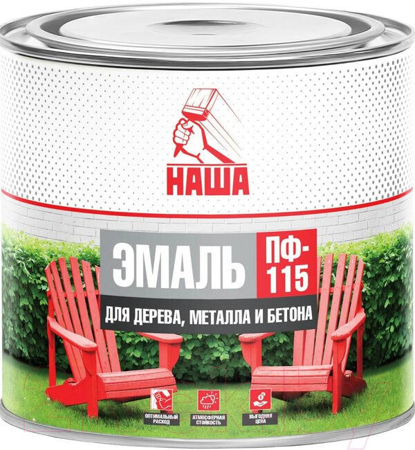 Эмаль ПФ-115 "НАША"