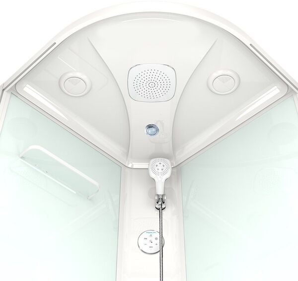 Душевая кабина Domani-Spa Delight 88 high 80x80 сатин / белое
