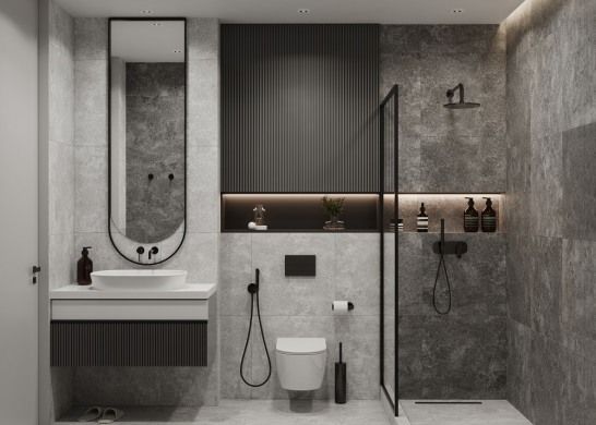 Плитка Beryoza Ceramica Argos GPR дымчатый (600x600)