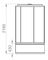 Душевая кабина Domani-Spa Simple High 90x90*218