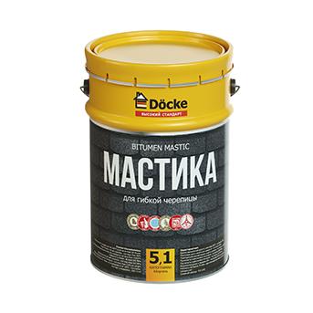 Мастика DOCKE для гибкой черепицы